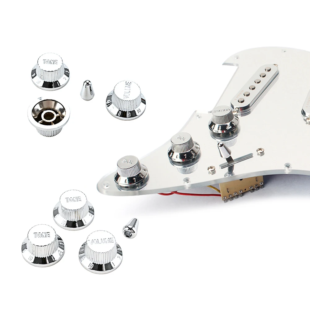 1 set Electric Guitar Volume Tone Knobs Plastic Replacement Control Switch Cap Durable Adjustable Scale Easy Install Gift Bass
1 set Electric Guitar Volume Tone Knobs Plastic Replacement Control Switch Cap Durable Adjustable Scale Easy Install Gift Bass