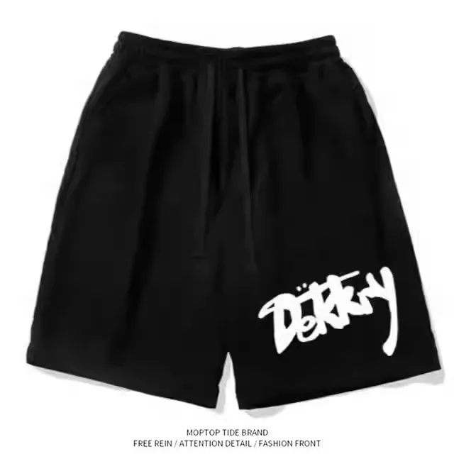 American Casual Men's Short Pants Summer Trendy Loose Running Outdoor Wear Black Five-Point Pants Polyester Fiber 100%
American Casual Men's Short Pants Summer Trendy Loose Running Outdoor Wear Black Five-Point Pants Polyester Fiber 100%