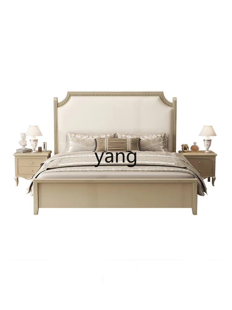 LH light luxury solid wood bed modern simple double master bedroom retro high-end wedding bed
LH light luxury solid wood bed modern simple double master bedroom retro high-end wedding bed