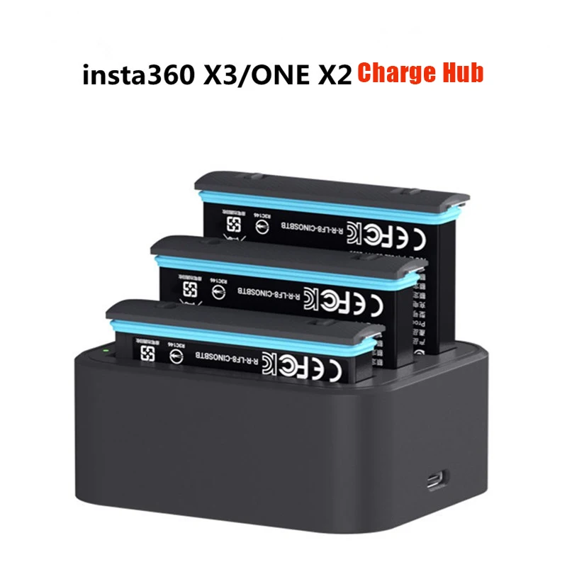 Insta360 X3 Battery Charger Hub Fast Charging For Insta360 X3/ONE X2 Accessories
Insta360 X3 Battery Charger Hub Fast Charging For Insta360 X3/ONE X2 Accessories