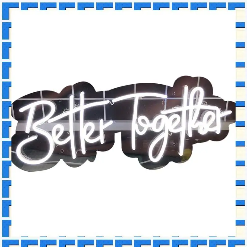 ABNG Together Neon LED Sign Wedding Decor Party Neon Sign LED Lights Bedroom Room Decoration Wall Married Neon Lights Easy Insta
ABNG Together Neon LED Sign Wedding Decor Party Neon Sign LED Lights Bedroom Room Decoration Wall Married Neon Lights Easy Insta
