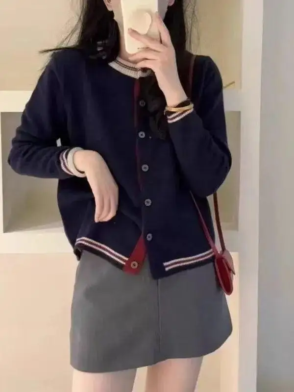 Spring Autumn Knitted Open Cardigan Women's round Neck Sweater Outerwear Striped Jacket Versatile Lightweight Luxury Style Lo...
Spring Autumn Knitted Open Cardigan Women's round Neck Sweater Outerwear Striped Jacket Versatile Lightweight Luxury Style Lo...