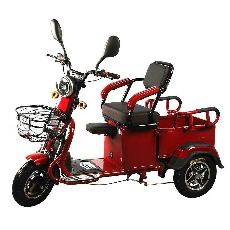 Double electric tricycle household new small pick up and drop off children the elderly load king 
Double electric tricycle household new small pick up and drop off children the elderly load king