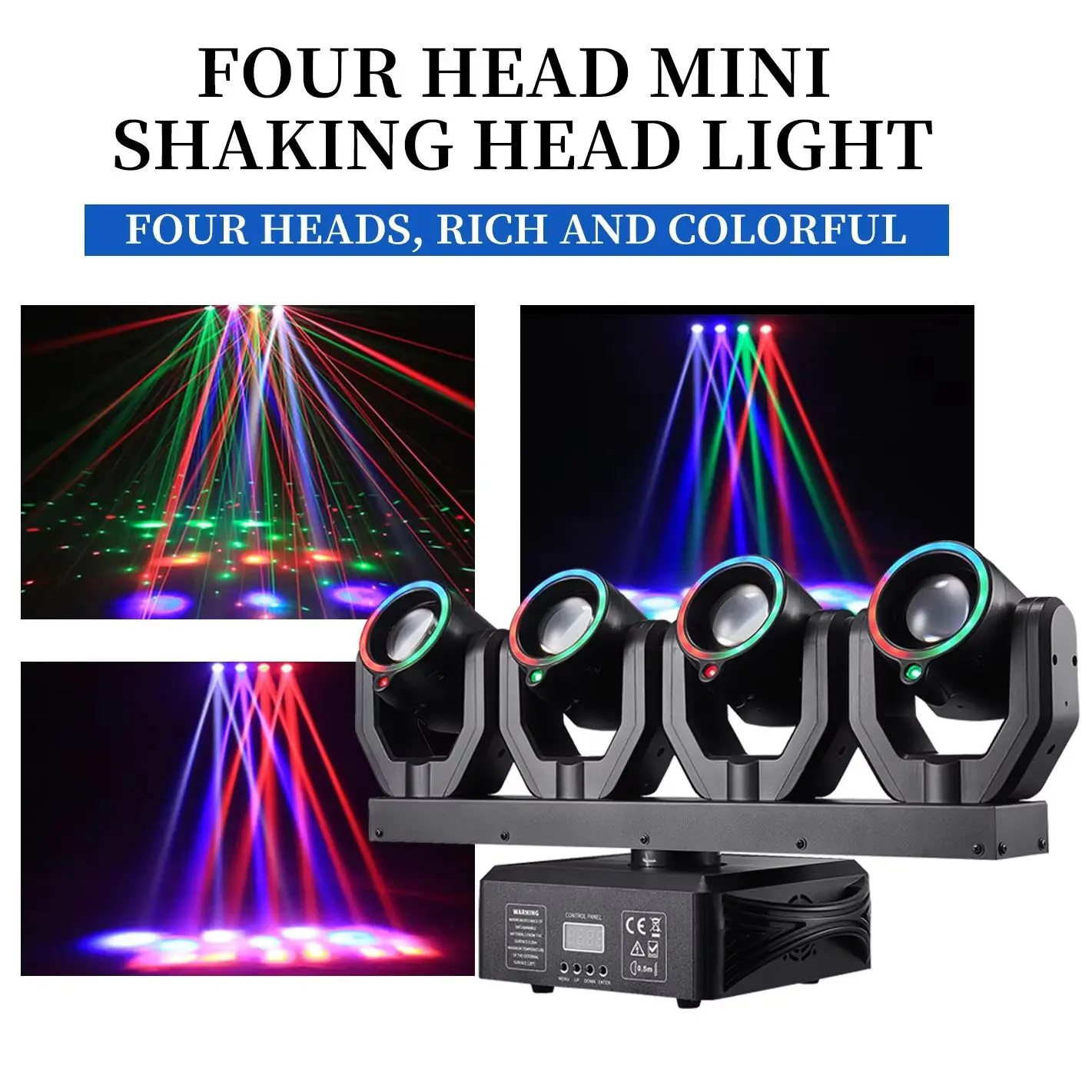 150W Mini 4 Head Moving Head Beam Light With Aperture DMX Remote Control Professional Disco Stage Christmas Party Effect Light
150W Mini 4 Head Moving Head Beam Light With Aperture DMX Remote Control Professional Disco Stage Christmas Party Effect Light