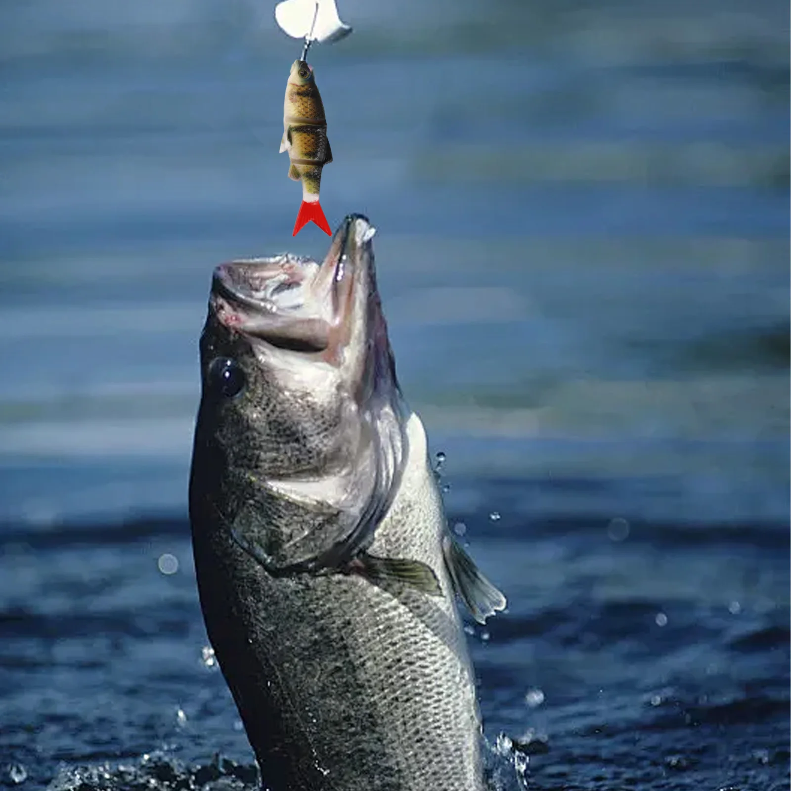 Lifelike Dying bionic fishing lure Soft Silicone Multijoint Jig Wobblers 2pcs/set for targeting different predatory fish
Lifelike Dying bionic fishing lure Soft Silicone Multijoint Jig Wobblers 2pcs/set for targeting different predatory fish