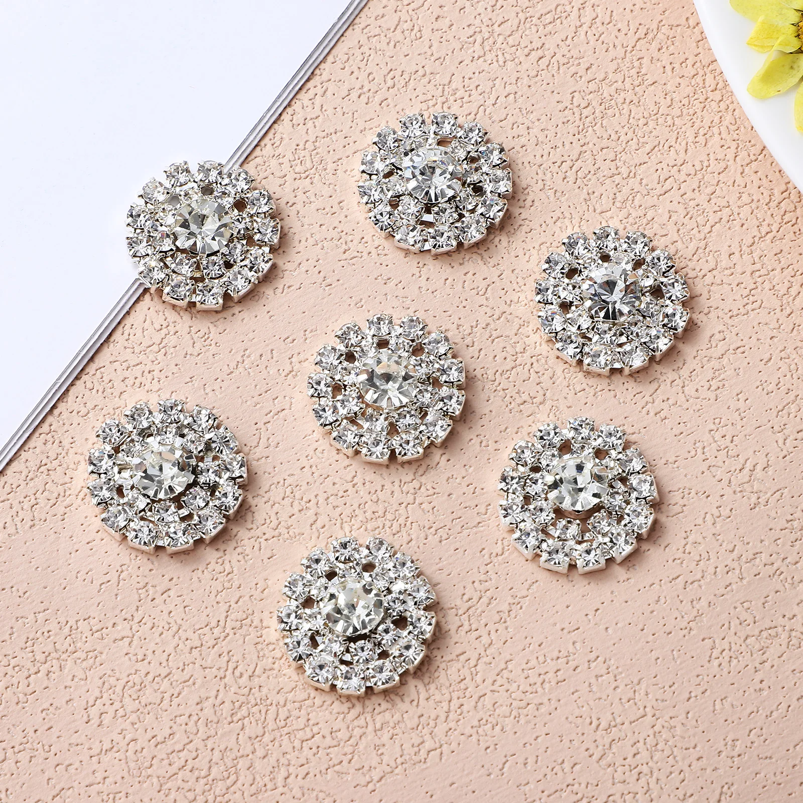 12 Pcs Buttons 19mm Silver Rhinestone Embellishments Circular Sew On Clothing Accessories Embellishments Bulk Supplies
12 Pcs Buttons 19mm Silver Rhinestone Embellishments Circular Sew On Clothing Accessories Embellishments Bulk Supplies