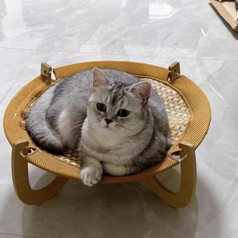 Detachable Wier Bed Summer Summer Kittens Swing Basket Small Bed Pet Military Bed Four Seasons Universal Nest
Detachable Wier Bed Summer Summer Kittens Swing Basket Small Bed Pet Military Bed Four Seasons Universal Nest