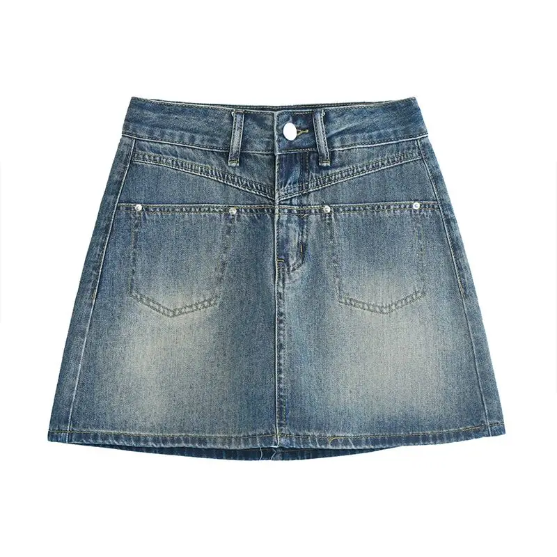 Mini Dress 2025 New Style Women's Jeans Skirt High-Waisted A- Line Shorts Belted Niche Design Summer Fashion Plus Size Half Skir
Mini Dress 2025 New Style Women's Jeans Skirt High-Waisted A- Line Shorts Belted Niche Design Summer Fashion Plus Size Half Skir