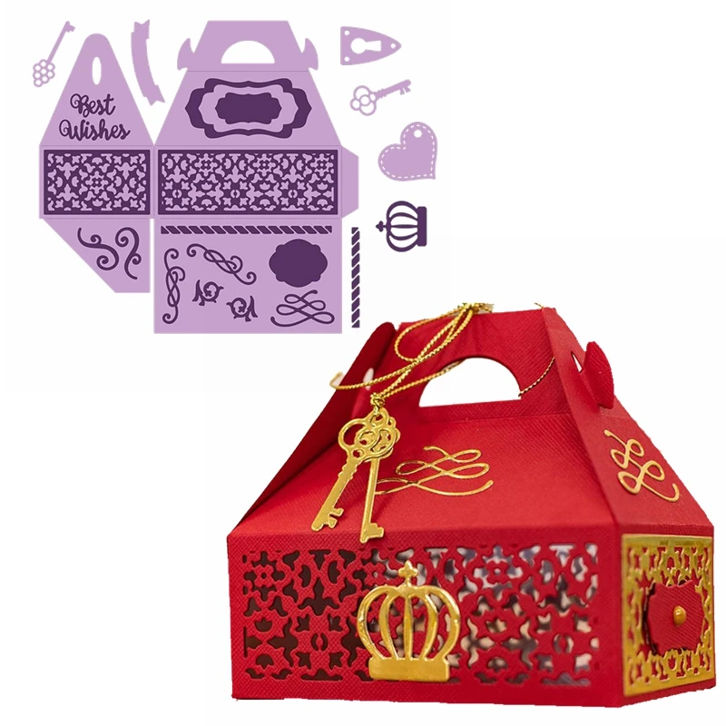 Hollow Heart Key Box Metal Cutting Dies Scrapbooking For Card Album Photo Making DIY Crafts Stencil Hot 2023
Hollow Heart Key Box Metal Cutting Dies Scrapbooking For Card Album Photo Making DIY Crafts Stencil Hot 2023