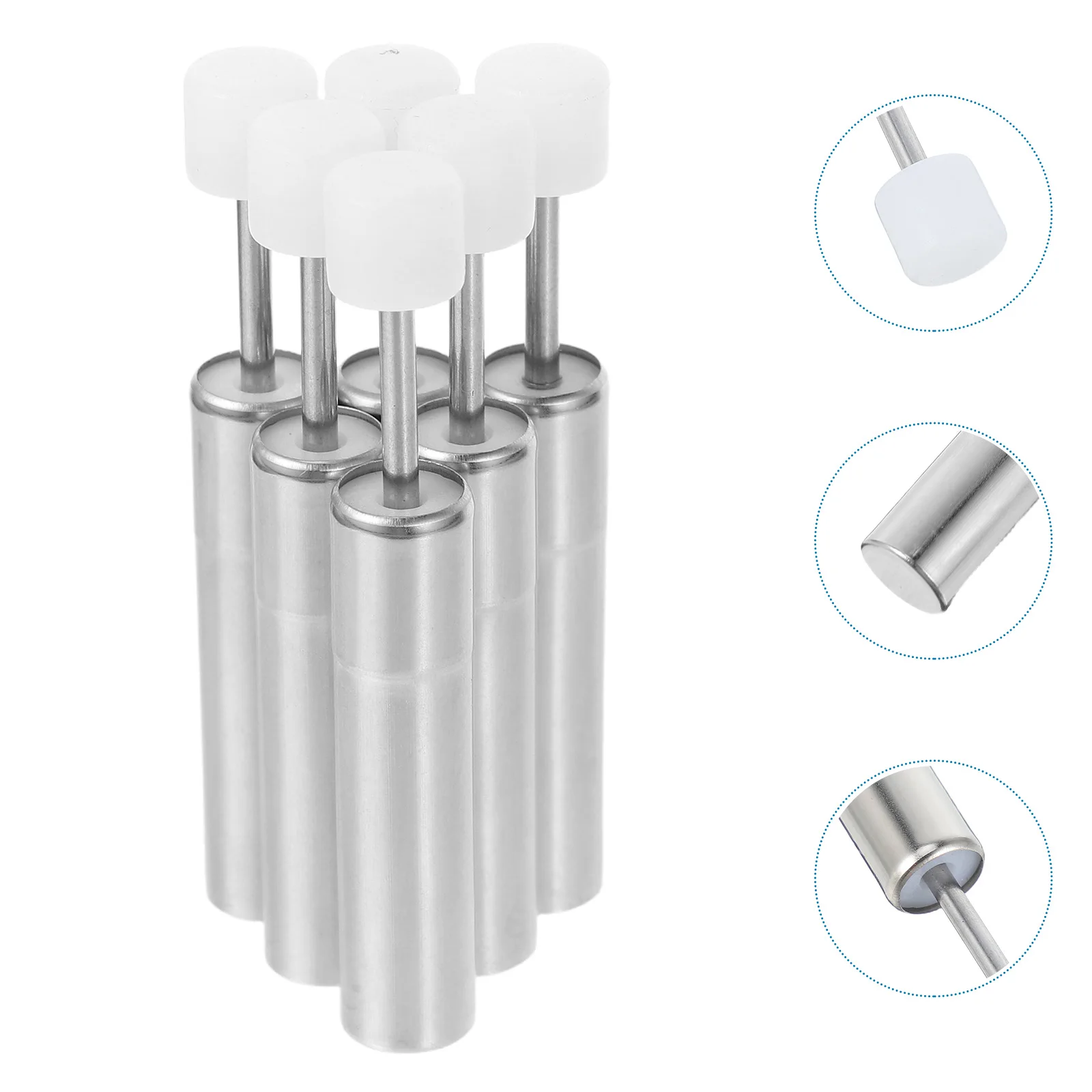6pcs Rubbish Bin Damper Replacement Wastebasket Soft Closing Damper Garbage Can Shock Absorber Soft Closer Wastebasket Repair
6pcs Rubbish Bin Damper Replacement Wastebasket Soft Closing Damper Garbage Can Shock Absorber Soft Closer Wastebasket Repair