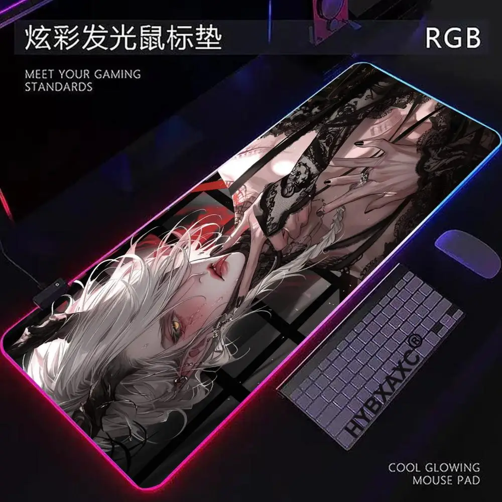 RGB Mouse Pad MousePad Non-slip Lockedge Bad is Office Student What Gaming Hell Devil Game Thickened Large Writing Pad Cushion
RGB Mouse Pad MousePad Non-slip Lockedge Bad is Office Student What Gaming Hell Devil Game Thickened Large Writing Pad Cushion