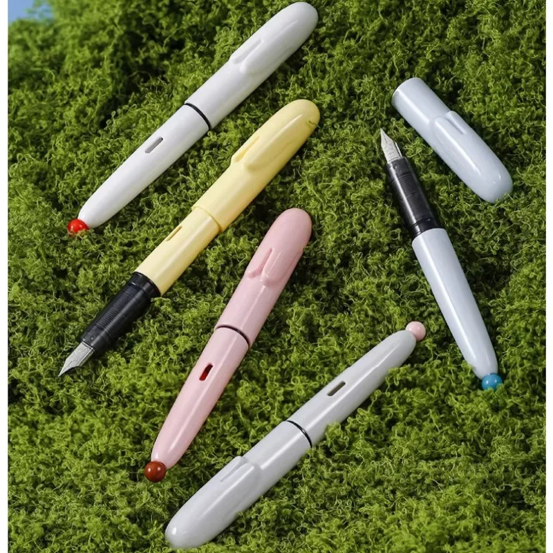 【 New Product 】 Platinum Bunny Cute Short Portable Pocket Pen Macaron Color Replacement Ink Bag Adult Student Writing Practice
【 New Product 】 Platinum Bunny Cute Short Portable Pocket Pen Macaron Color Replacement Ink Bag Adult Student Writing Practice