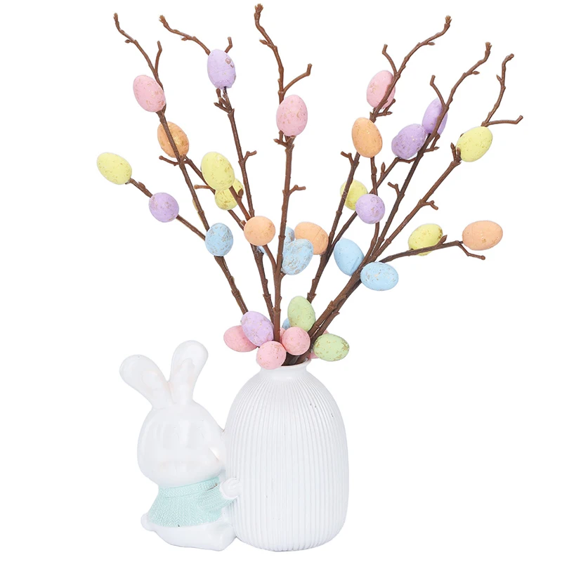 1/2Pcs Artificial Easter Pastel Easter Eggs Foam Colorful Eggs Fake Branch for Home Party Decor DIY Easter Ornaments Supplies
1/2Pcs Artificial Easter Pastel Easter Eggs Foam Colorful Eggs Fake Branch for Home Party Decor DIY Easter Ornaments Supplies