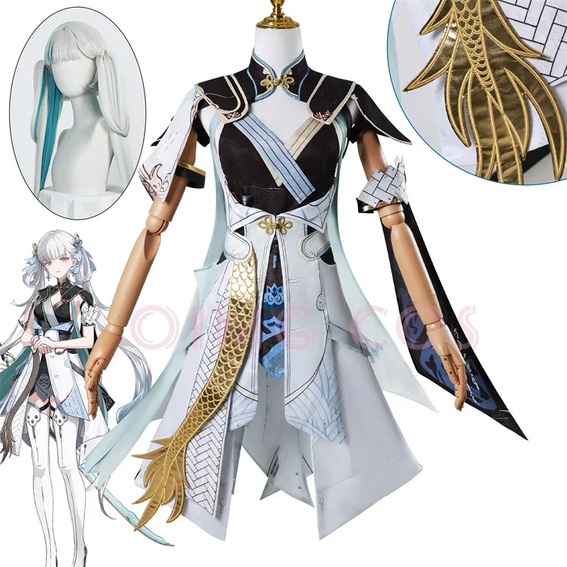 Wuthering Waves Jinhsi Cosplay Costume Adult Carnival Uniform Anime Halloween Party Costumes Masquerade Women Game*.1
Wuthering Waves Jinhsi Cosplay Costume Adult Carnival Uniform Anime Halloween Party Costumes Masquerade Women Game*.1