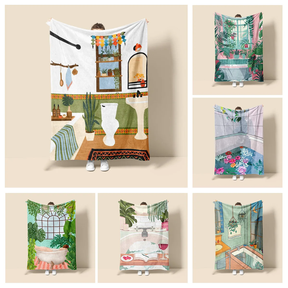 Home Decor Plush Sofa Blanket Botanical Character Bedspread Bed Fluffy Soft Blanket Decorative Plaid Modern Morandi Abstract
Home Decor Plush Sofa Blanket Botanical Character Bedspread Bed Fluffy Soft Blanket Decorative Plaid Modern Morandi Abstract