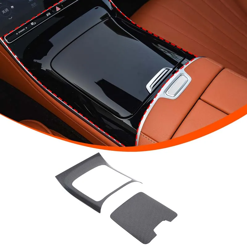 Для Mercedes-Benz S-Class 2021-2024 рамка центральной панели управления, автомобильная панель передач, декоративные аксессуары, узор из углеродного волокна
Для Mercedes-Benz S-Class 2021-2024 рамка центральной панели управления, автомобильная панель передач, декоративные аксессуары, узор из углеродного волокна
