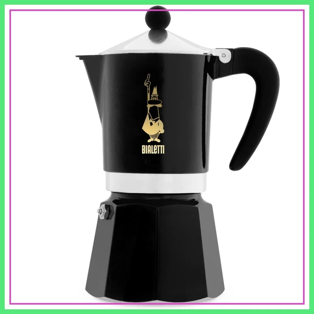 Stovetop Moka Pot 6 Cups 270ml Italian Espresso Maker Classic Coffee Pot
Stovetop Moka Pot 6 Cups 270ml Italian Espresso Maker Classic Coffee Pot