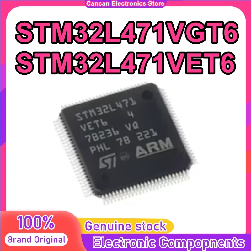 STM32L471VGT6 STM32L471VET6 STM32L471VG STM32L471VE STM32L471V 471VET6 471VGT6 STM32L471 STM32L STM32 STM IC MCU Chip LQFP-100
STM32L471VGT6 STM32L471VET6 STM32L471VG STM32L471VE STM32L471V 471VET6 471VGT6 STM32L471 STM32L STM32 STM IC MCU Chip LQFP-100