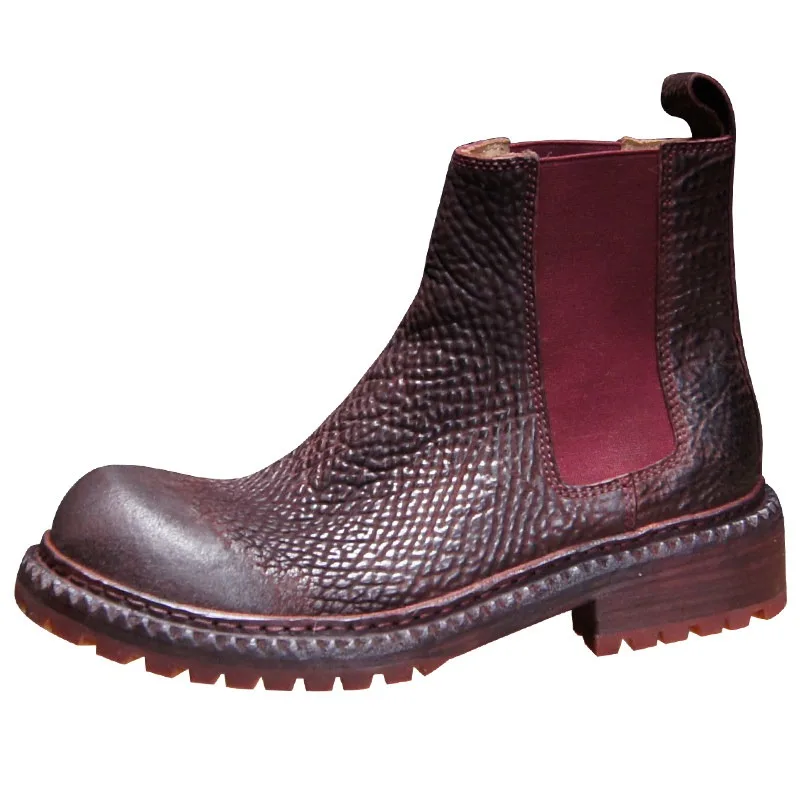 Модные мотоциклетные ботинки ручной работы в стиле ретро, мужская обувь из натуральной кожи, походные рабочие повседневные ботинки челси для пустыни, мужские ботинки
Модные мотоциклетные ботинки ручной работы в стиле ретро, мужская обувь из натуральной кожи, походные рабочие повседневные ботинки челси для пустыни, мужские ботинки