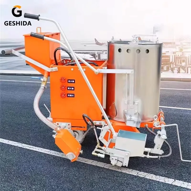 GSD High Efficiency Thermoplastic Road Marking Machine 5500kw Power Adjustable Width 100-450mm
GSD High Efficiency Thermoplastic Road Marking Machine 5500kw Power Adjustable Width 100-450mm