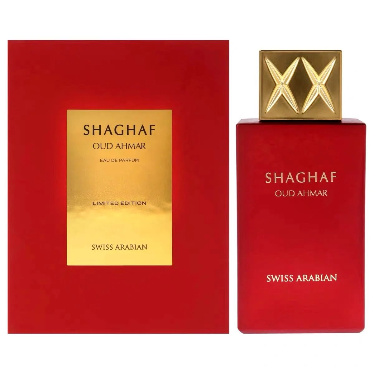 Парфюмерный спрей унисекс Swiss Arabian Shaghaf Oud Ahmar, 2,5 унции
Парфюмерный спрей унисекс Swiss Arabian Shaghaf Oud Ahmar, 2,5 унции
