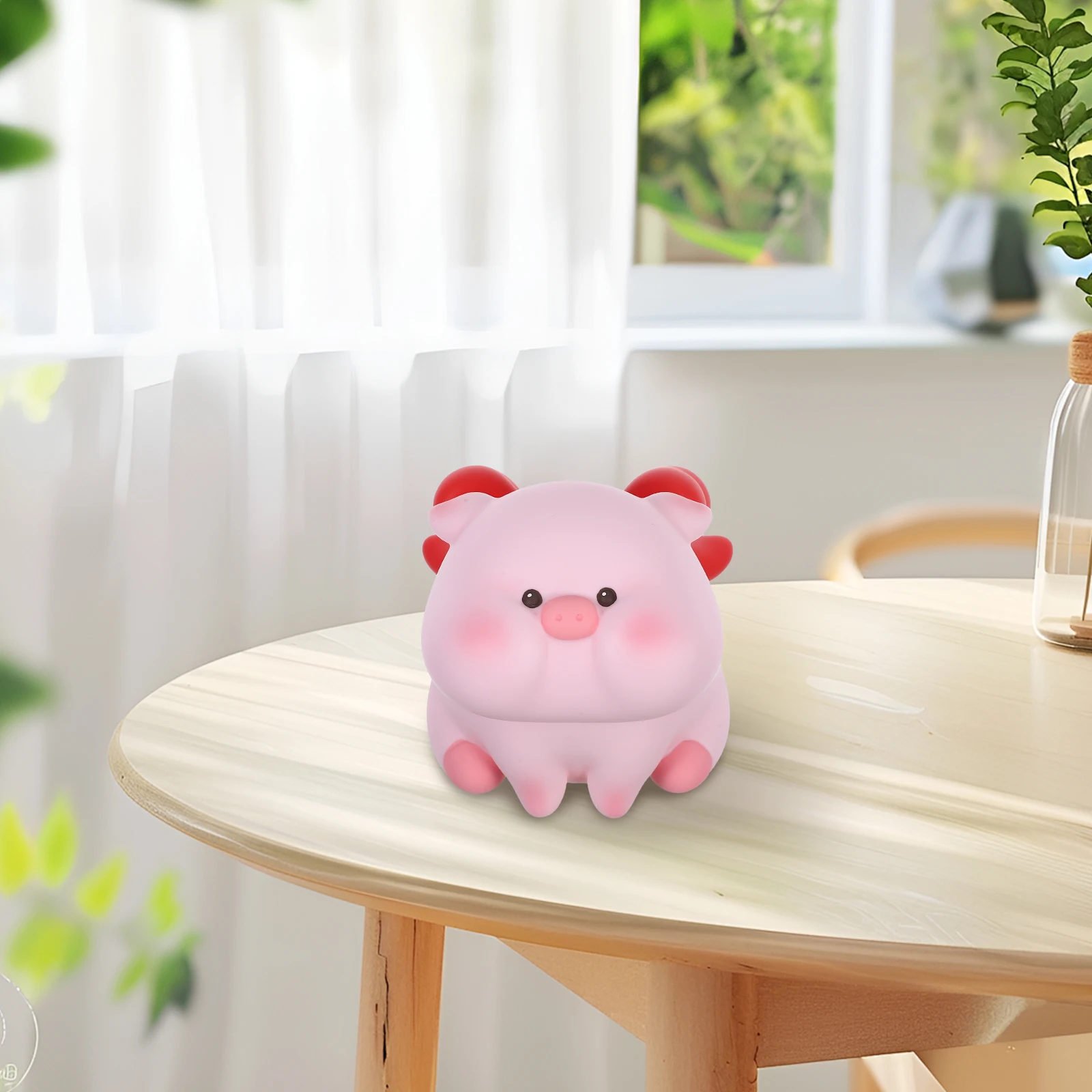 Vinyl Piggy Bank Cute Saving Coin Box Wealth Money Pot Birthday Gift Child Toy Storage Decor Pig Shaped Money Pot Desk Bookshelf
Vinyl Piggy Bank Cute Saving Coin Box Wealth Money Pot Birthday Gift Child Toy Storage Decor Pig Shaped Money Pot Desk Bookshelf
