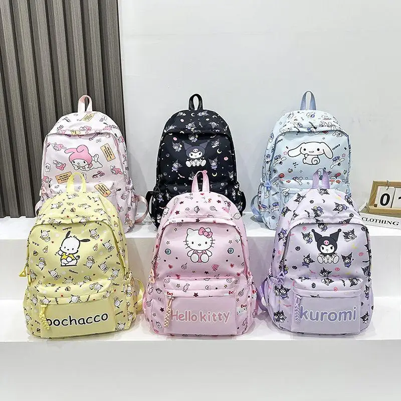 Anime Sanrios Backpacks Hello Kittys Kuromi Cartoon Children Backpack Kawaii Kuromi Student School Bag Cute Laptop Bag Girl Gift
Anime Sanrios Backpacks Hello Kittys Kuromi Cartoon Children Backpack Kawaii Kuromi Student School Bag Cute Laptop Bag Girl Gift