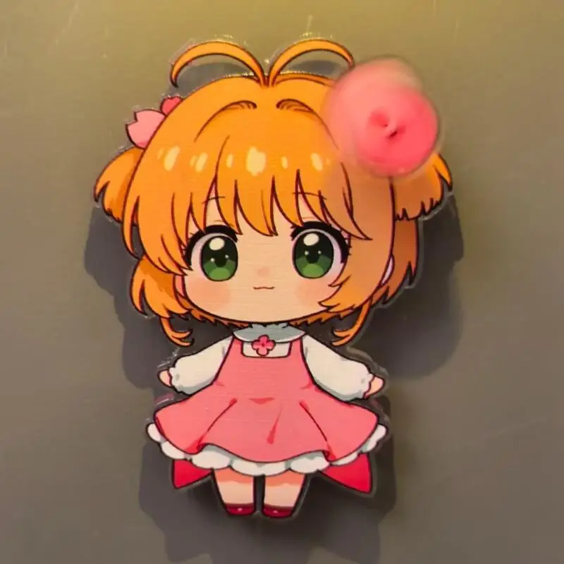 3Pcs Cardcaptor Sakura Acrylic Rotate Refrigerator Magnet Cute Home Furnishings Diy Decorative Accessories Girl's Birthday Gift
3Pcs Cardcaptor Sakura Acrylic Rotate Refrigerator Magnet Cute Home Furnishings Diy Decorative Accessories Girl's Birthday Gift