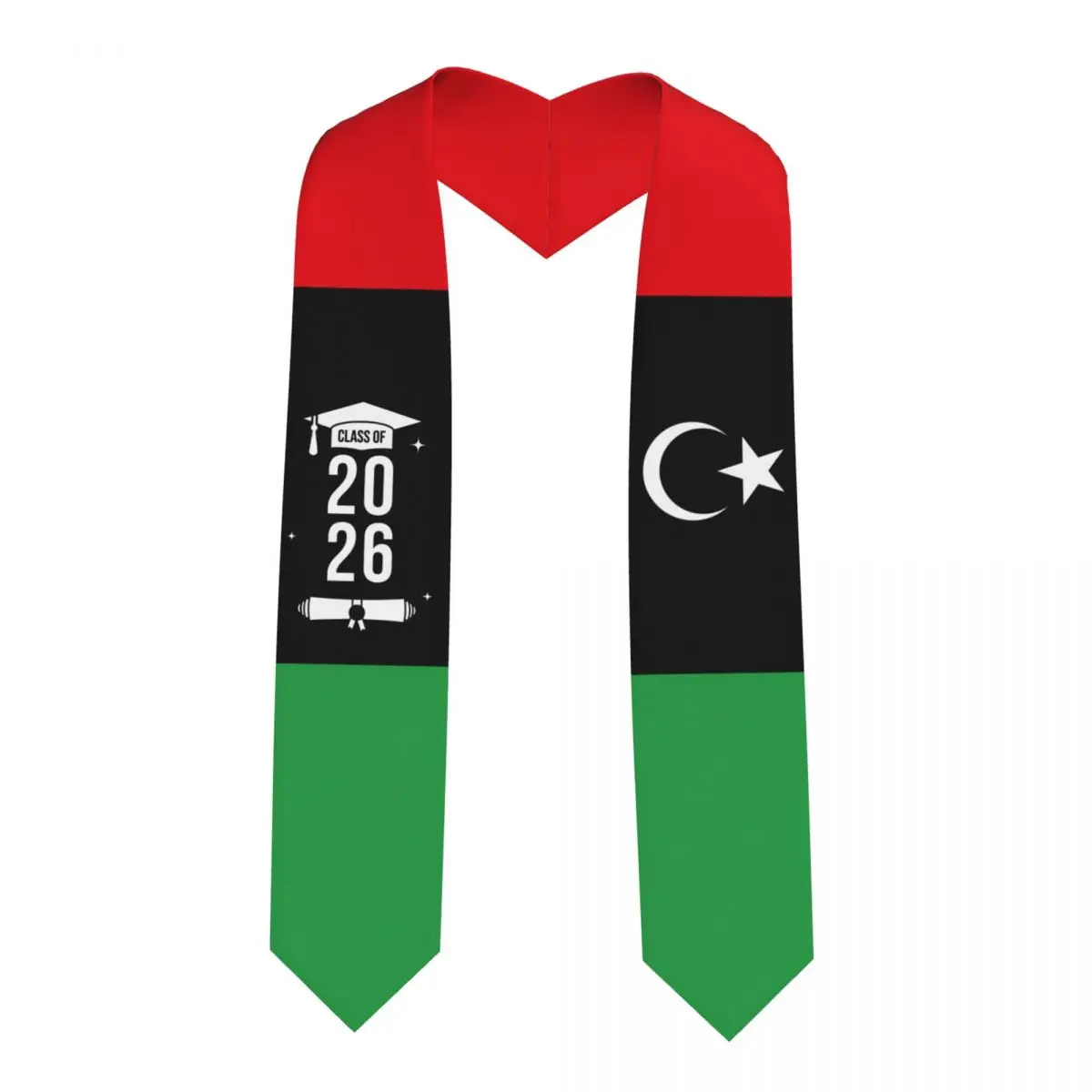 Class Of 2026 Libya Flag Graduation Stole Sash Scarf For International Students Proud 183CM Long
Class Of 2026 Libya Flag Graduation Stole Sash Scarf For International Students Proud 183CM Long