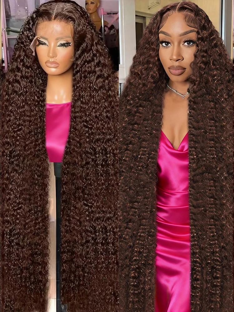 Loose Deep Wave 13x6 HD Lace Front Human Hair Wig 40 Inch Brazilian Chocolate Brown Hd Lace Frontal Curly Wigs For Women 250%
Loose Deep Wave 13x6 HD Lace Front Human Hair Wig 40 Inch Brazilian Chocolate Brown Hd Lace Frontal Curly Wigs For Women 250%