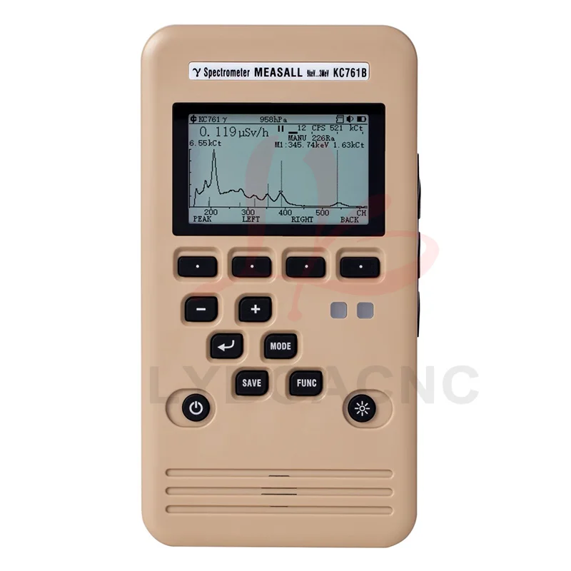 Spectrum Analyzer Professional Radiation Alarms Spectrometer Geiger Counters Radiation Dosimeters and Gamma Measurements
Spectrum Analyzer Professional Radiation Alarms Spectrometer Geiger Counters Radiation Dosimeters and Gamma Measurements