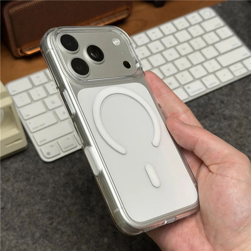 Luxury Transparent Magnetic Shockproof Case Compatible with iPhone 16 16Pro 17Pro Max, Wireless Charging Phone Cove
Luxury Transparent Magnetic Shockproof Case Compatible with iPhone 16 16Pro 17Pro Max, Wireless Charging Phone Cove