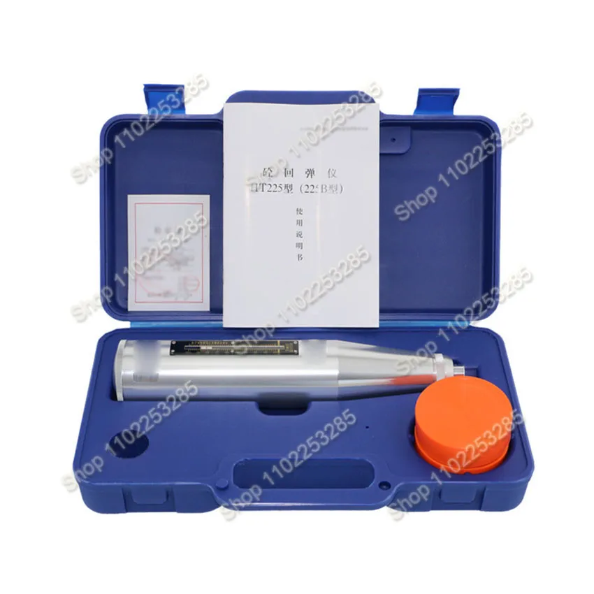 HT-225 Concrete Rebound Test Hammer Portable Schmidt Hardness Tester Hammer High Polymer Shell Resiliometer Testing Equipment
HT-225 Concrete Rebound Test Hammer Portable Schmidt Hardness Tester Hammer High Polymer Shell Resiliometer Testing Equipment
