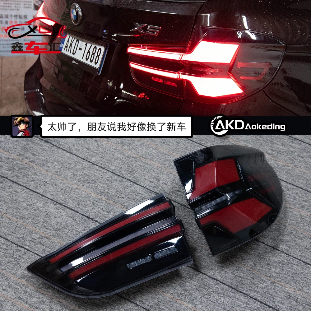 Taillight For BMW X5 F15 LED Tail light 2014-2018 Tail Lamp Car Styling DRL Signal Projector Lens Automotive Accessories
Taillight For BMW X5 F15 LED Tail light 2014-2018 Tail Lamp Car Styling DRL Signal Projector Lens Automotive Accessories