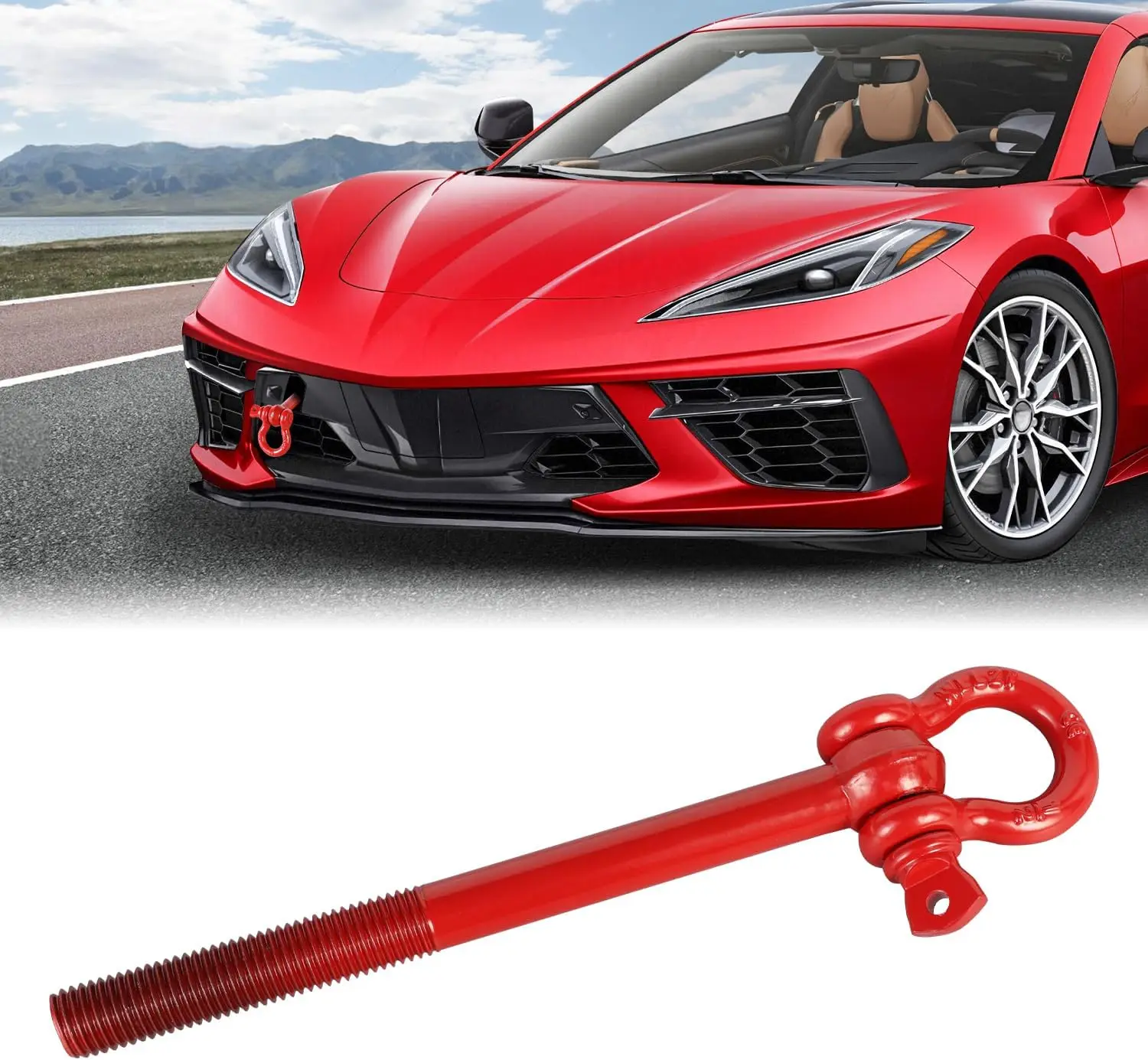 Буксировочные крючки переднего и заднего бампера для Chevy Corvette C7 C8 Z06 ZR1 2014-2025 гг.
Буксировочные крючки переднего и заднего бампера для Chevy Corvette C7 C8 Z06 ZR1 2014-2025 гг.