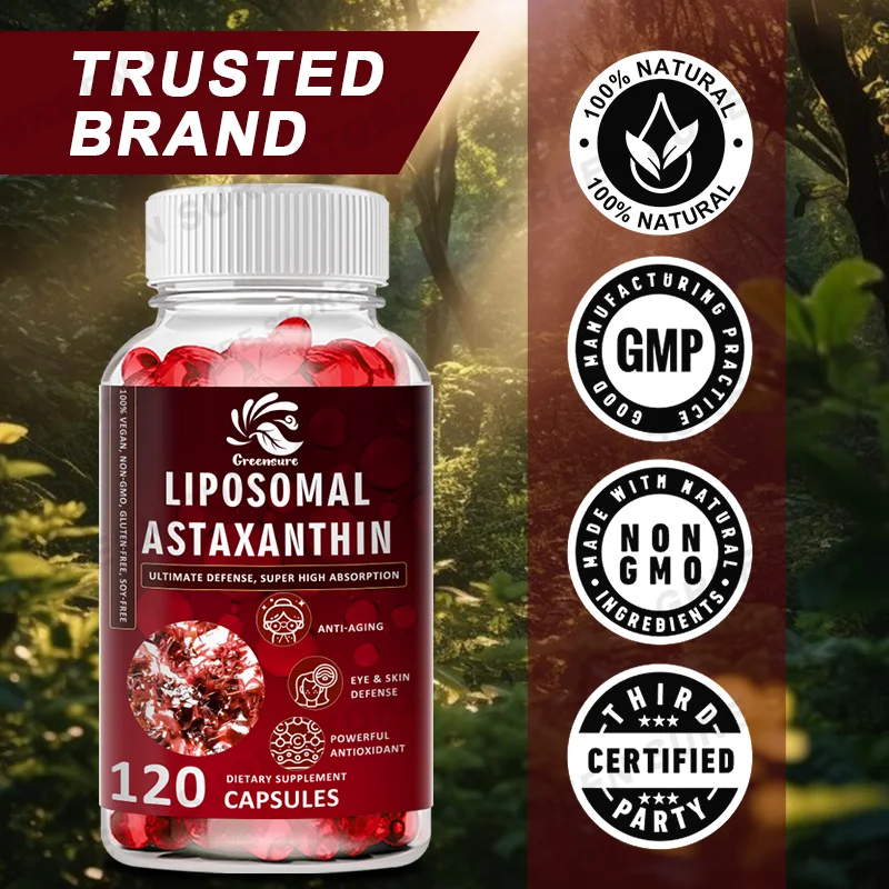 Natural Astaxanthin 12mg 120 Caps - Eye Fatigue Relief, Joint & Immune Support, Halal Certified, Fast Shipping
Natural Astaxanthin 12mg 120 Caps - Eye Fatigue Relief, Joint & Immune Support, Halal Certified, Fast Shipping