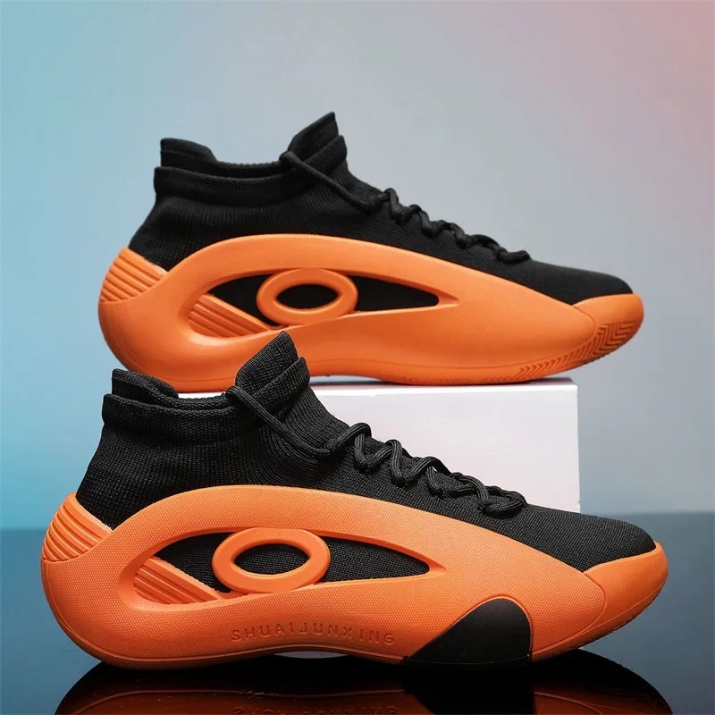 Summer Orange Casual Sneaker Men Designer Shoes Knit Breathable Women's Sports Shoes Comfort Original Platform Men's Sneakers
Summer Orange Casual Sneaker Men Designer Shoes Knit Breathable Women's Sports Shoes Comfort Original Platform Men's Sneakers