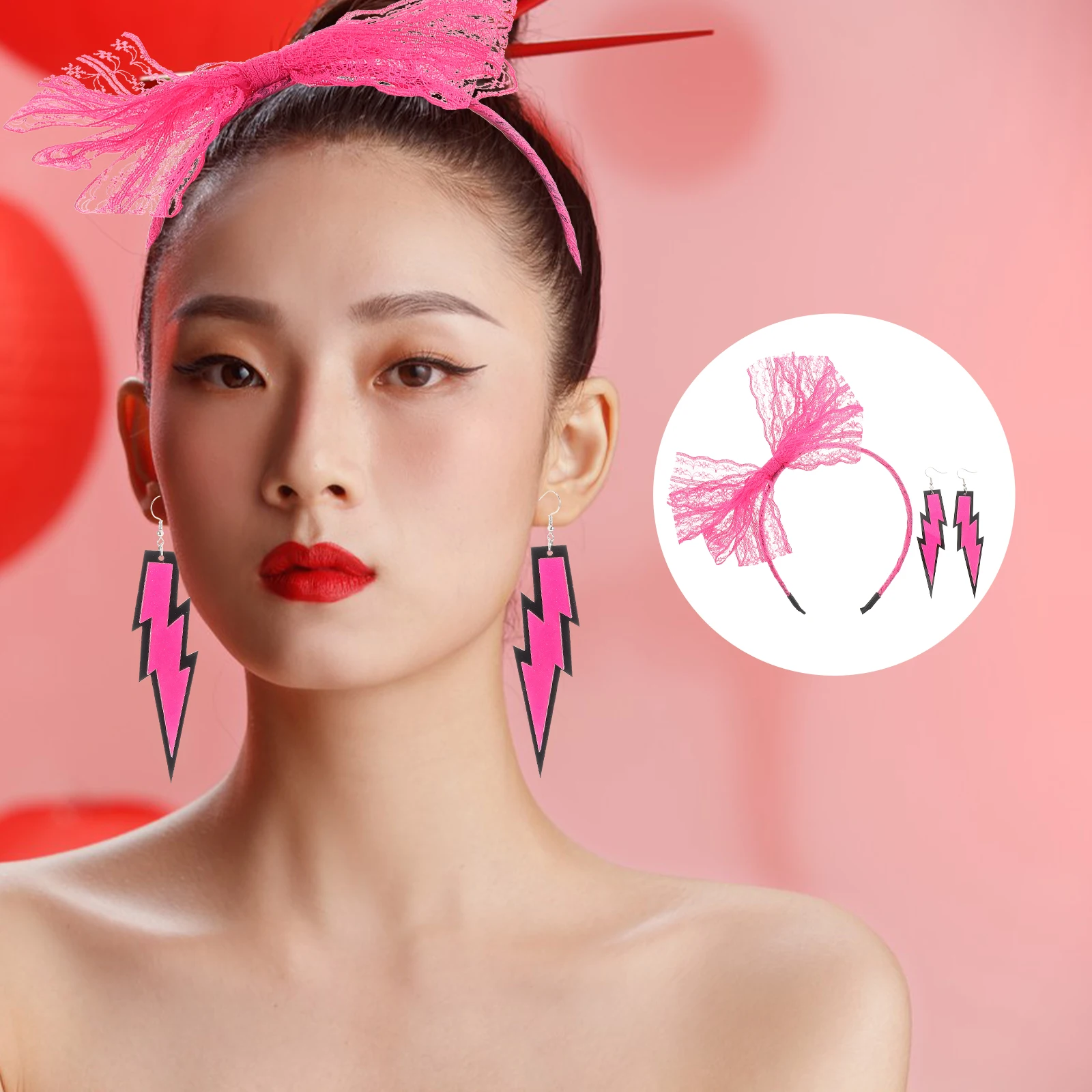 Retro Hair Accessories Set Clothing Accesories Headband Delicate Earrings for Women Trendy Bow Headbands Jewelries Prom Female
Retro Hair Accessories Set Clothing Accesories Headband Delicate Earrings for Women Trendy Bow Headbands Jewelries Prom Female