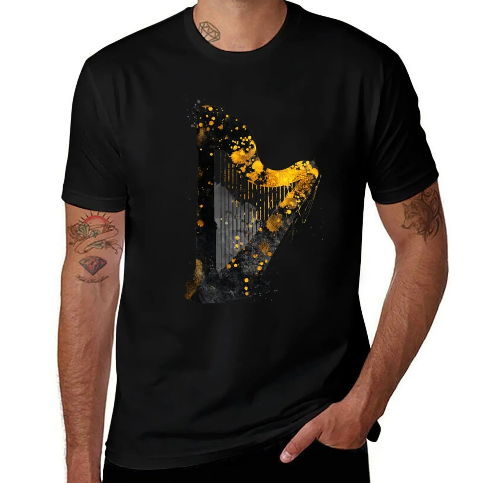 Harp music art gold and black #harp #music T-Shirt anime figures plain cute tops anime t shirts for men graphic
Harp music art gold and black #harp #music T-Shirt anime figures plain cute tops anime t shirts for men graphic
