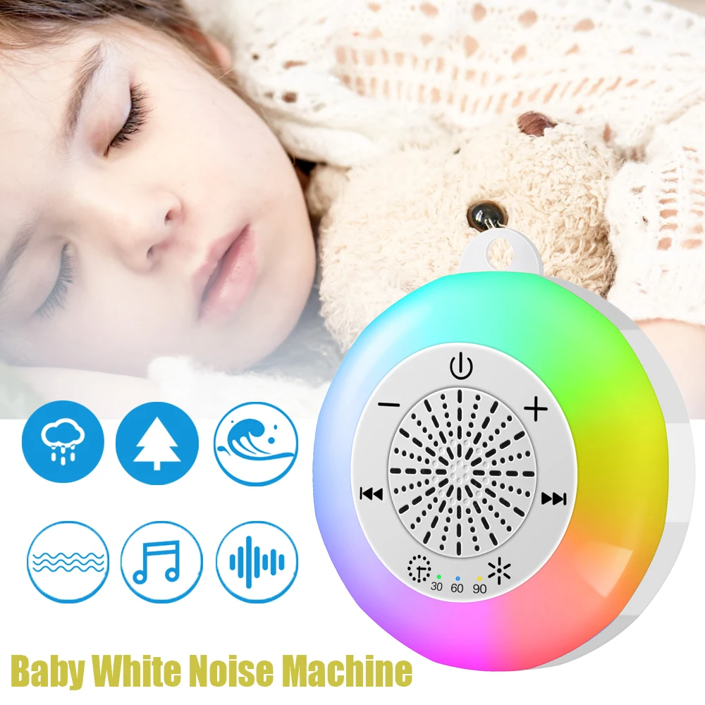 Portable White Noise Machine 22 Soothing Sound Timed Rechargeable Sleep Sleep Audio Player Improved Sleep Quality Pedal Reminder
Portable White Noise Machine 22 Soothing Sound Timed Rechargeable Sleep Sleep Audio Player Improved Sleep Quality Pedal Reminder