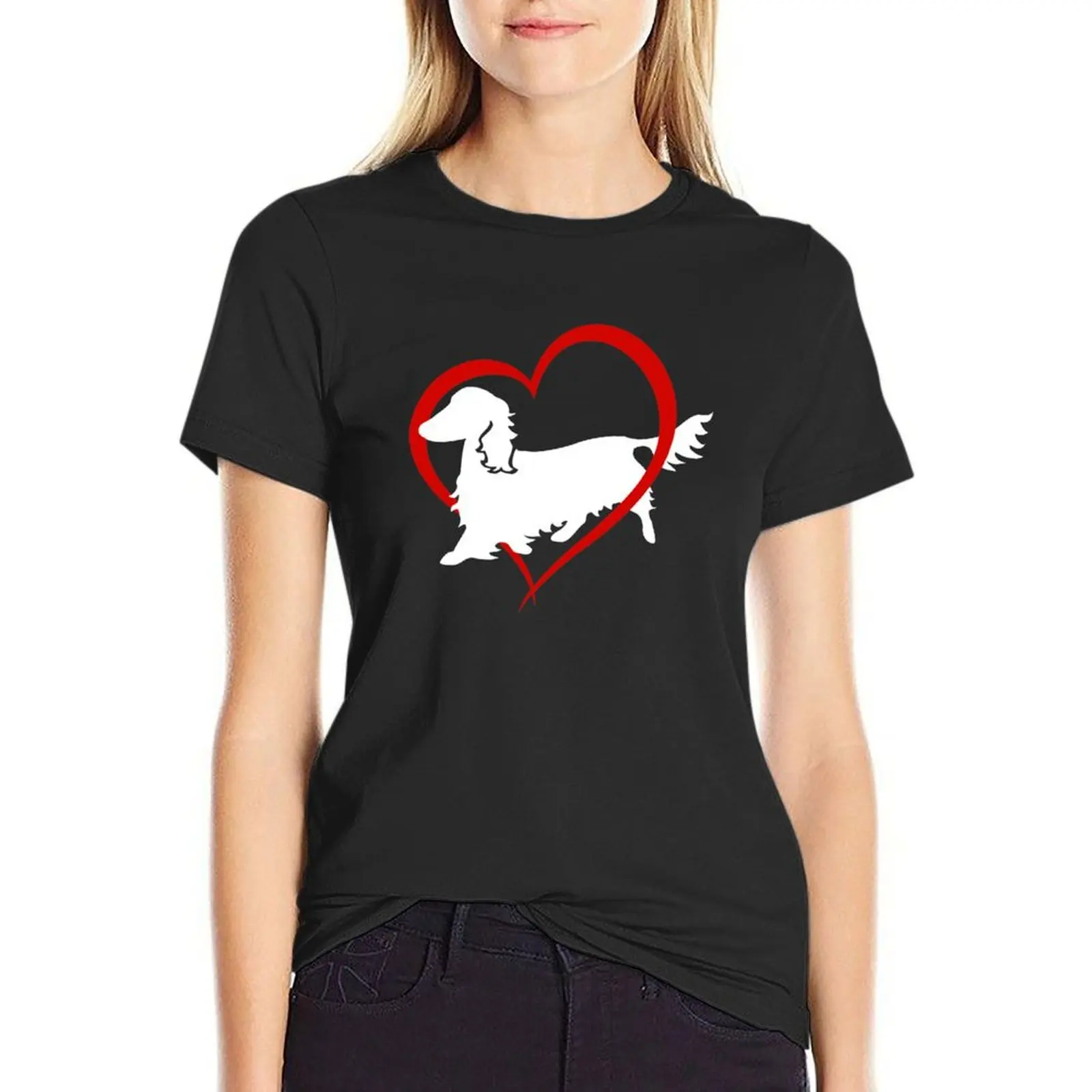 Longhair Dachshund Wiener Dog Love Heart NickerStickers on Redbubble T-Shirt tees female Top Women
Longhair Dachshund Wiener Dog Love Heart NickerStickers on Redbubble T-Shirt tees female Top Women