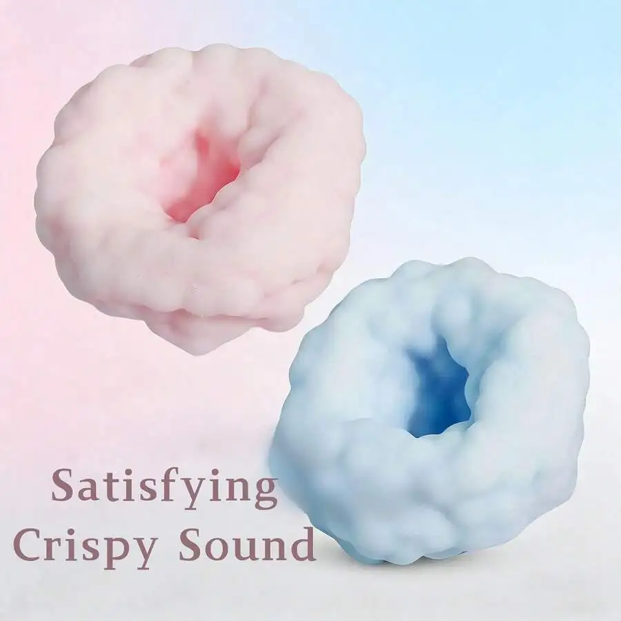 2 Pcs Crunchy Noisy Stress Balls, Ice Skin Crunchy Squishy Balls, Soft Moldable Squeeze Balls For Home Office Or Travel
2 Pcs Crunchy Noisy Stress Balls, Ice Skin Crunchy Squishy Balls, Soft Moldable Squeeze Balls For Home Office Or Travel