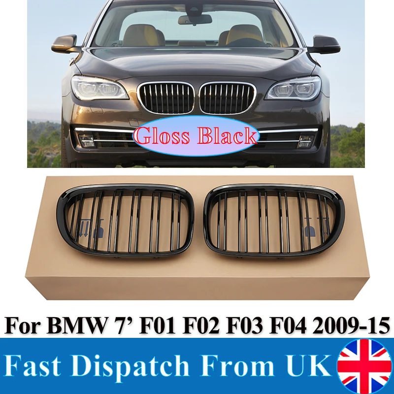 For BMW 7 Series F01 F02 Front Bumper Grille 730d 740i 750i 2009 2010 2011 2012 2013 2014 2015 Gloss Black Front Kidney Grille
For BMW 7 Series F01 F02 Front Bumper Grille 730d 740i 750i 2009 2010 2011 2012 2013 2014 2015 Gloss Black Front Kidney Grille