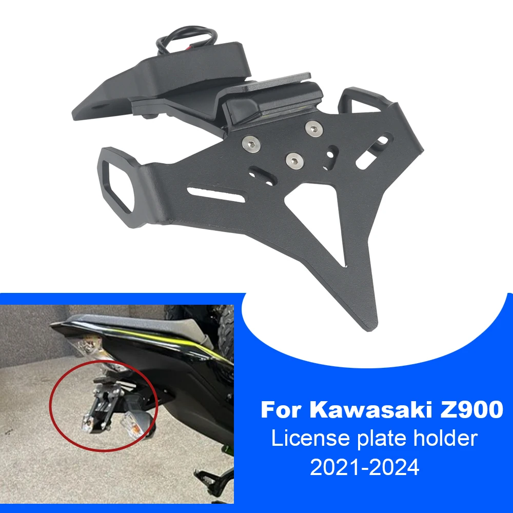 Для KAWASAKI Z900 Z900 2018-2024 новый держатель номерного знака мотоцикла Fender Eliminator регистрационный кронштейн со светодиодным комплектом
Для KAWASAKI Z900 Z900 2018-2024 новый держатель номерного знака мотоцикла Fender Eliminator регистрационный кронштейн со светодиодным комплектом
