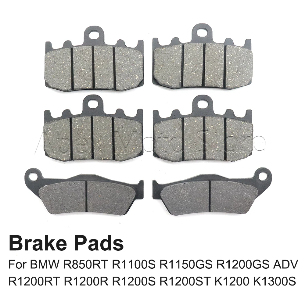 Motorcycle Accessories Front Rear Brake Pads For BMW R850RT R1100S R1150GS R1200GS ADV R1200RT R1200R R1200S R1200ST K1200 S GT
Motorcycle Accessories Front Rear Brake Pads For BMW R850RT R1100S R1150GS R1200GS ADV R1200RT R1200R R1200S R1200ST K1200 S GT