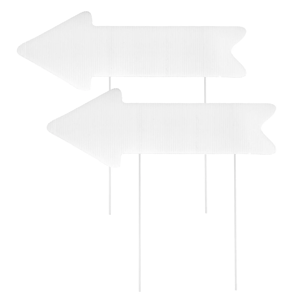 2 Pcs Blank Yard Signs Stakes for Garden Lawn Decor Detachable Arrow DIY Writable Reusable Plastic Flower Stand Outdoor Party
2 Pcs Blank Yard Signs Stakes for Garden Lawn Decor Detachable Arrow DIY Writable Reusable Plastic Flower Stand Outdoor Party