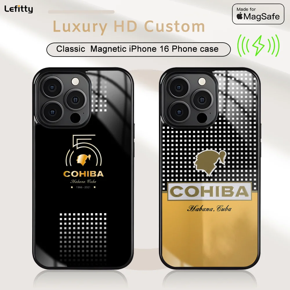 Luxury Phone Case C-CohibaS For iPhone 16 15 14 13 12 11 Pro Max Plus Mini Magnetic Magsafe Wireless Charging Cover
Luxury Phone Case C-CohibaS For iPhone 16 15 14 13 12 11 Pro Max Plus Mini Magnetic Magsafe Wireless Charging Cover