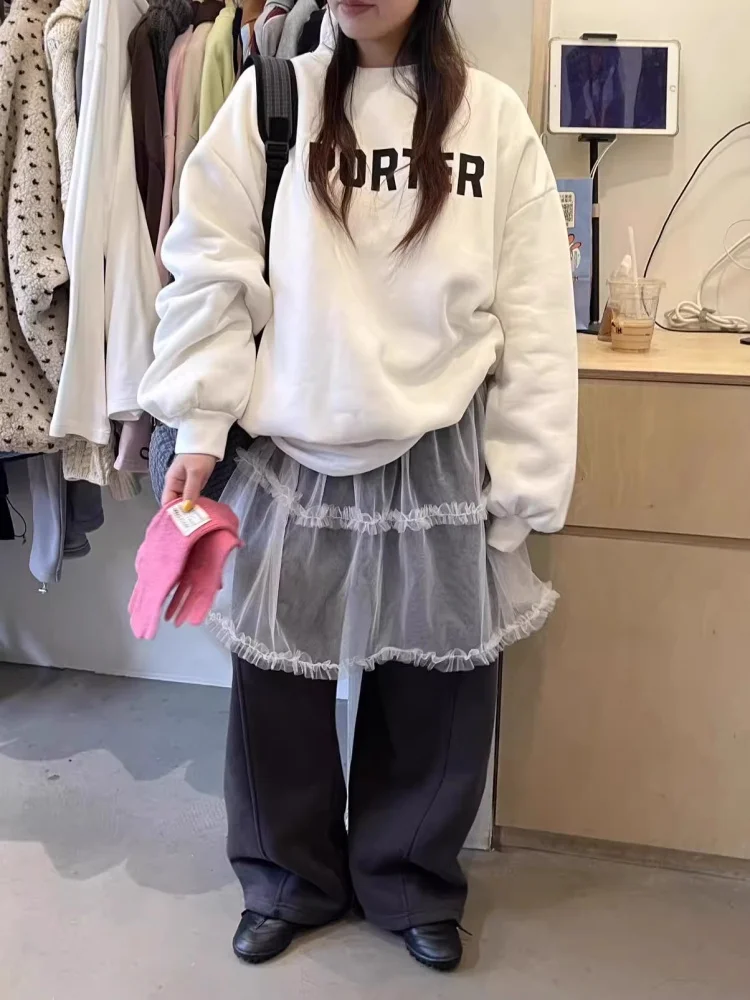 Romantic Lace Skirt Curtain Versatile Faionable Layered Wear High Waist A-Line Korean Sle Commute Casual Other Ocns
Romantic Lace Skirt Curtain Versatile Faionable Layered Wear High Waist A-Line Korean Sle Commute Casual Other Ocns