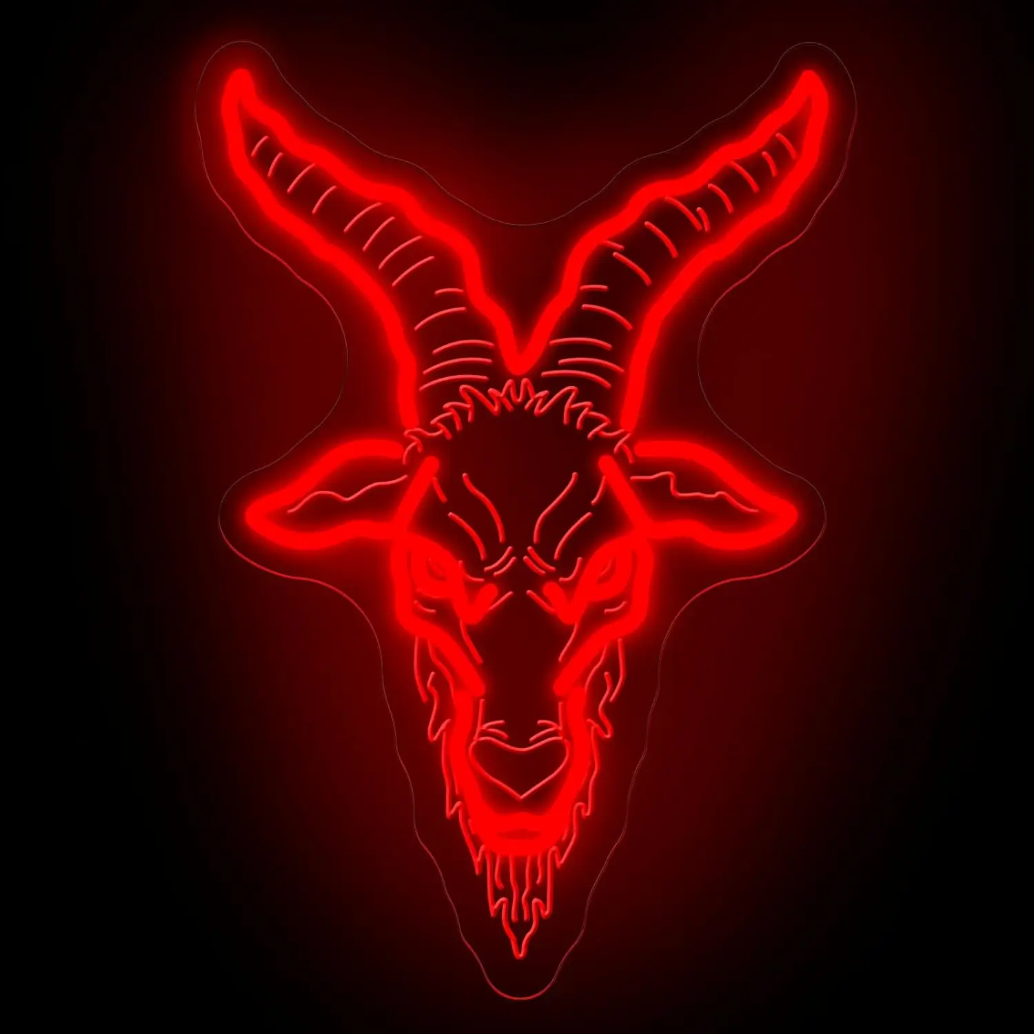Gothic Dark Neon Sign USB Powered Satan LED Light for Bar Party Gaming Room Bedroom Aesthetic Decoration Gift Art Wall Light
Gothic Dark Neon Sign USB Powered Satan LED Light for Bar Party Gaming Room Bedroom Aesthetic Decoration Gift Art Wall Light