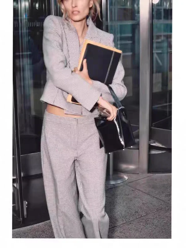 Autumn Winter New Arrival Women's Cheered ort Casual Suit Pants Slim Fit Polyester Nylon Cosite Fiber Long Sve Butt...
Autumn Winter New Arrival Women's Cheered ort Casual Suit Pants Slim Fit Polyester Nylon Cosite Fiber Long Sve Butt...